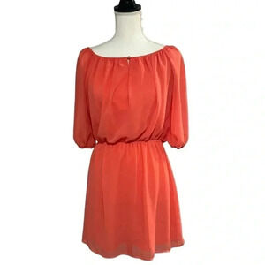 Alya size L long sheer sleeved mini in EUC